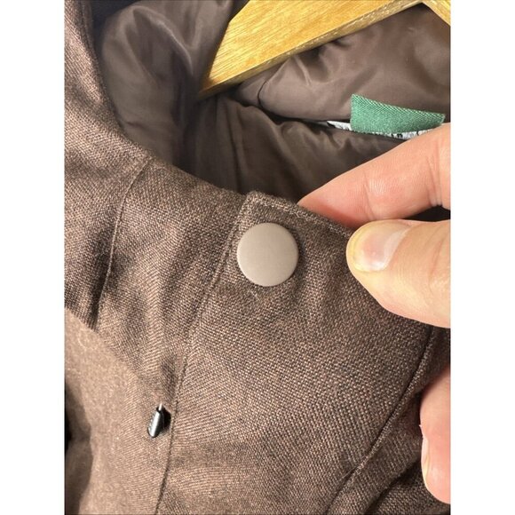 Woods Down Parka XXL Brown Hooded Winter Jacket True North Outerwear - Picture 2 of 10